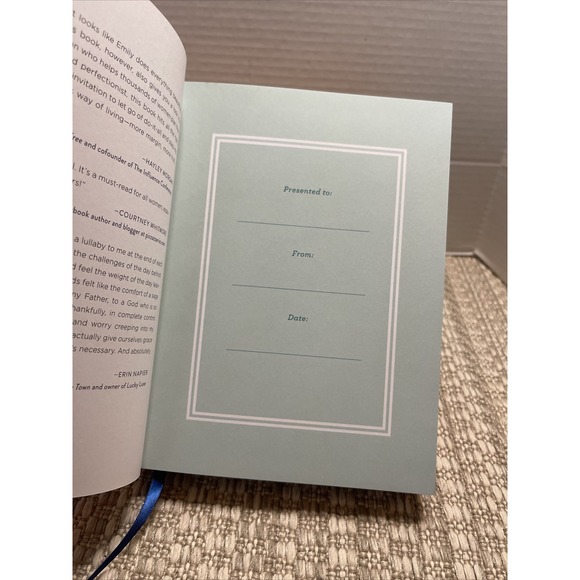 NEW! Grace, Not Perfection : Embracing Simplicity, Celebrating Joy;‎ Emily Ley - Picture 8 of 12